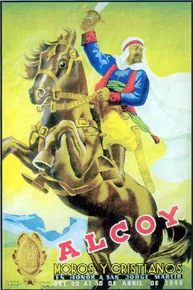 Fiestas de Moros y Cristianos en honor de San Jorge  